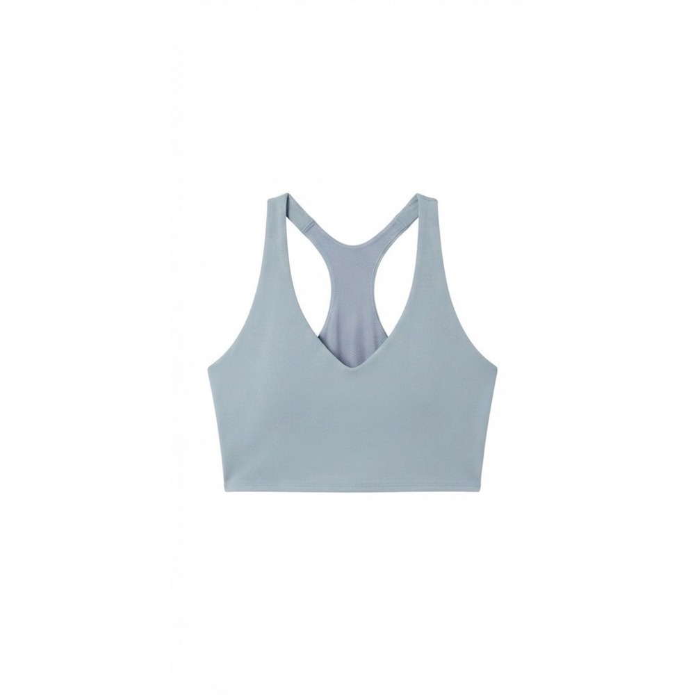 Victorias Secret PINK Active Sports Bra Blue Racerback V-Neck XXL